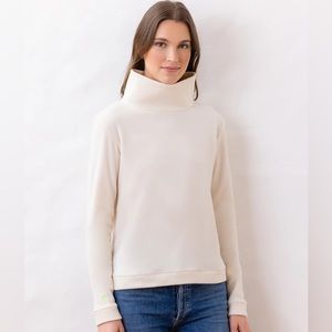 Dudley Stephens Park Slope Terry Fleece Off White Size XXL (18-20) NEW WITH TAGS